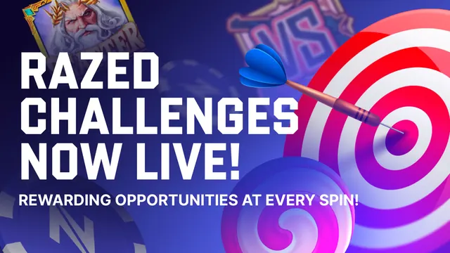 Razed Challenges promotion banner